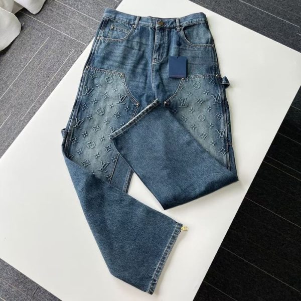 Louis Vuitton Denim Carpenter Jeans - Image 2