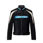 Jacket LeatherLouis Vuitton Leather Mix Biker