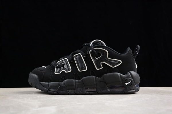 Nike Air More Uptempo Low AMBUSH Black - Image 2