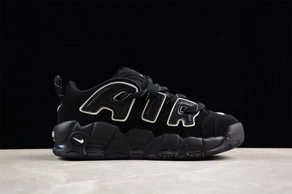 Nike Air More Uptempo Low AMBUSH Black - Image 3