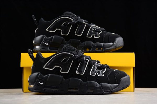 Nike Air More Uptempo Low AMBUSH Black - Image 4