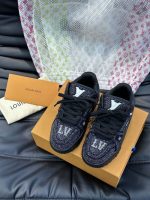 Louis Vuitton Black Crystal ‘LV Trainer Maxi’ - Image 5