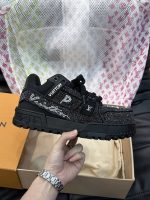 Louis Vuitton Black Crystal ‘LV Trainer Maxi’ - Image 8