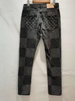 Jeans Louis Vuitton x Nigo Giant Damier Waves MNGM - Image 3