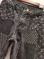 Jeans Louis Vuitton x Nigo Giant Damier Waves MNGM - Image 4