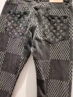 Jeans Louis Vuitton x Nigo Giant Damier Waves MNGM - Image 8