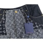 Jeans Louis Vuitton Monogram Flower Denim - Image 4