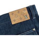 Jeans Louis Vuitton Monogram Flower Denim - Image 6