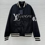 Jacket Louis Vuitton ‘LV Lovers’ Nylon Crystal Baseball - Image 2