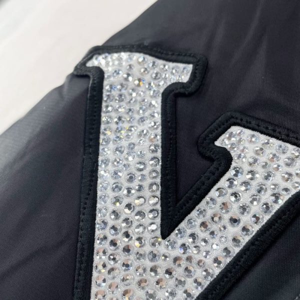 Jacket Louis Vuitton ‘LV Lovers’ Nylon Crystal Baseball - Image 6