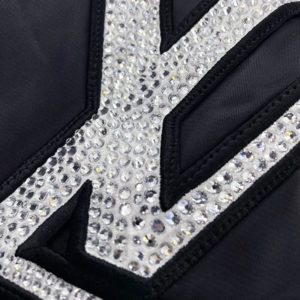 Jacket Louis Vuitton ‘LV Lovers’ Nylon Crystal Baseball - Image 7