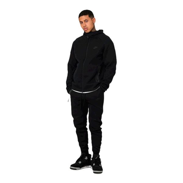 d75421_14219-1.jpg Set Nike Tech Fleece black 2023 (New Season) - Image 1