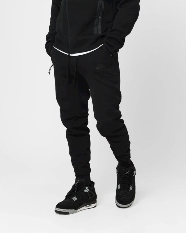 Set Nike Tech Fleece black 2023 (New Season) - Image 8