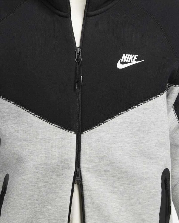 Set Nike Tech Fleece Gray/black 2023 (New Season) - Image 4