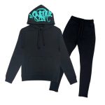 Set Synaworld Logo black/Blue
