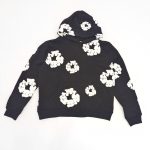 Hoodie Denim Tears The Cotton Wreath Black - Image 2