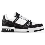 Louis Vuitton LV Trainer White Black - Image 2
