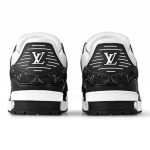 Louis Vuitton LV Trainer White Black - Image 5