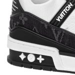 Louis Vuitton LV Trainer White Black - Image 6