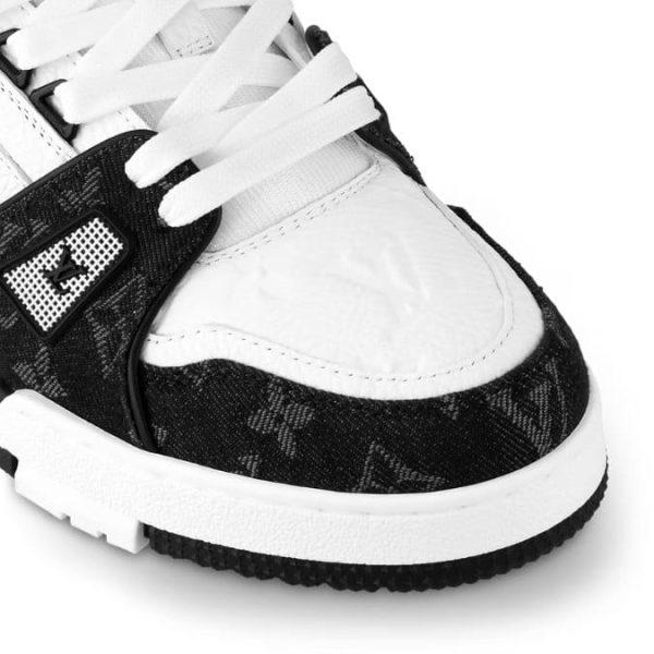 Louis Vuitton LV Trainer White Black - Image 7