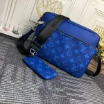 Louis Vuitton Bag Trio Messenger Cobalt Blue - Image 3