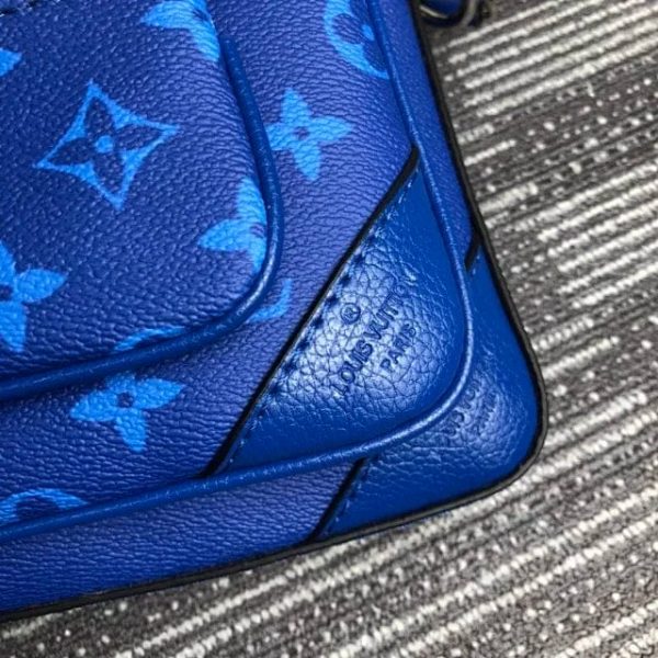 Louis Vuitton Bag Trio Messenger Cobalt Blue - Image 7
