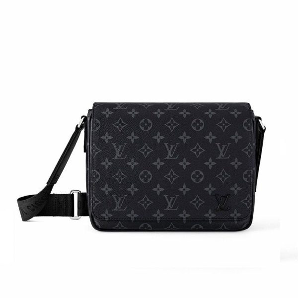 d76530_10168-1.jpg Louis Vuitton Bag Messenger District Monogram Eclipse - Image 1