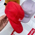 Cap Supreme Suede Camp Red - Image 3