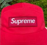 Cap Supreme Military Camp Red - Image 3