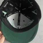 Trapstar Script Fitted Cap Black/Green - Image 7