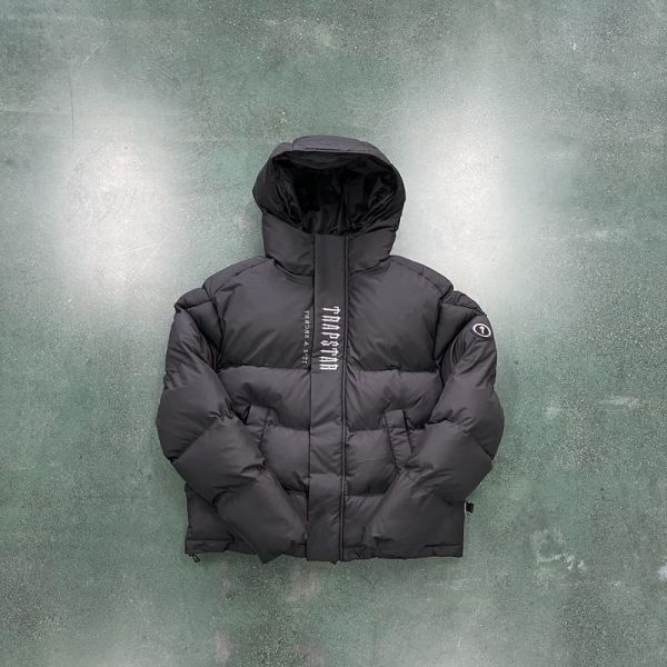 Jacket Puffer Trapstar Decoded 2.0 Black - Image 2