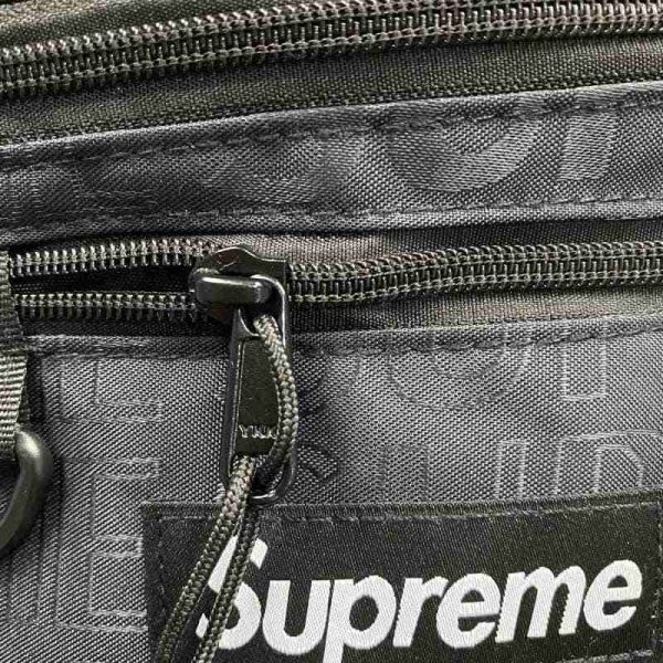 Supreme Waist Bag Black (SS19) - Image 4