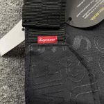 Supreme Waist Bag Black (SS19) - Image 5