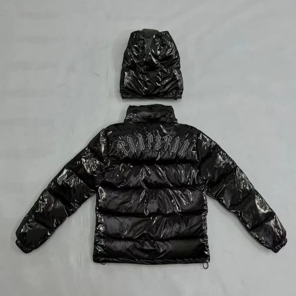 Jacket Trapstar Shiny Irongate Detachable Hooded Puffer - Image 5
