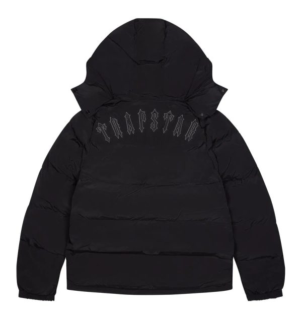d77673_8688-1.jpg Jacket Puffer Trapstar Irongate Hooded Black - Image 1