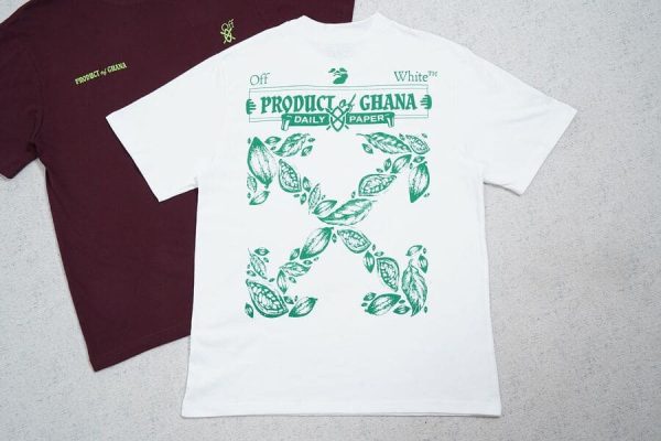 T-shirt Off-White x Daily Paper x Surf Ghana White - Image 4