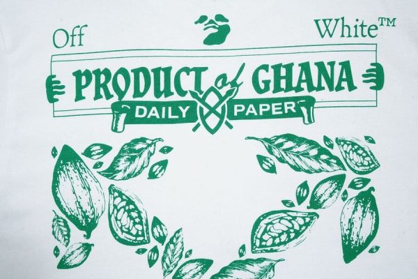T-shirt Off-White x Daily Paper x Surf Ghana White - Image 6