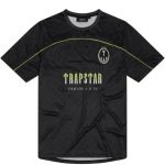 T-shirt Trapstar Football Jersey Black