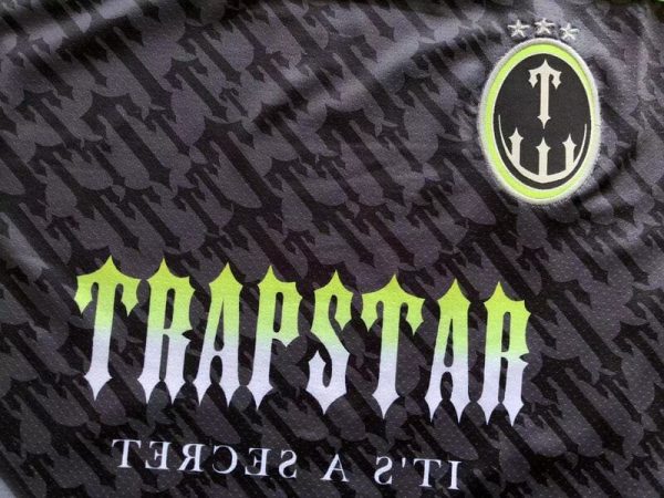 T-shirt Trapstar Football Jersey Black - Image 6