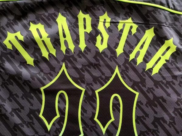 T-shirt Trapstar Football Jersey Black - Image 8