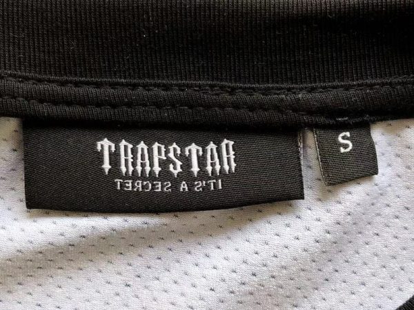 T-shirt Trapstar Football Jersey Black - Image 9