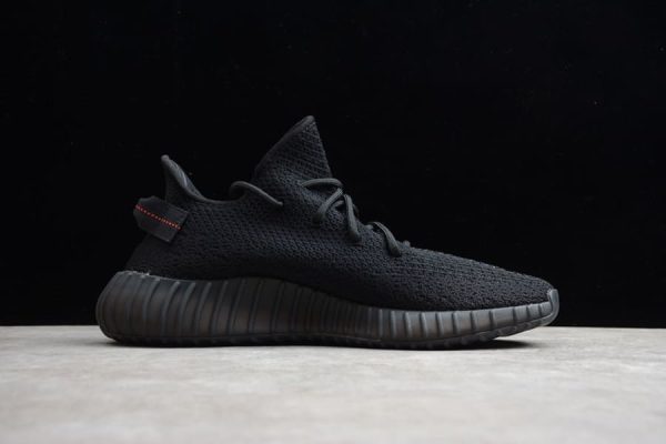 Adidas Yeezy 350 V2 Black Red - Image 5