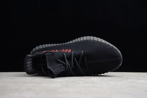 Adidas Yeezy 350 V2 Black Red - Image 9