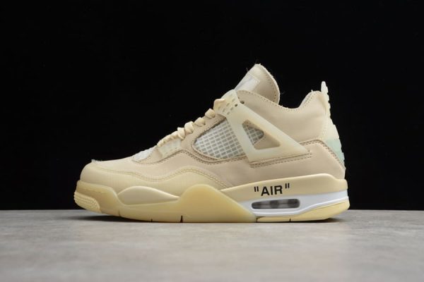 Jordan 4 Retro Off-White Sail - Image 3