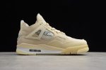 Jordan 4 Retro Off-White Sail - Image 4