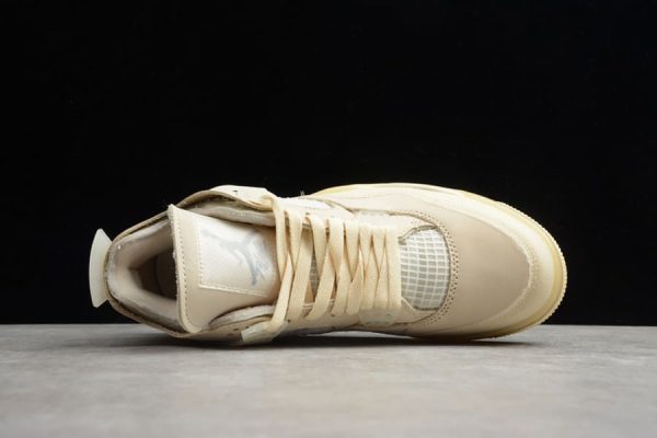 Jordan 4 Retro Off-White Sail - Image 6