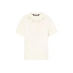 T-shirt Palm Angels Monogram Print Off White