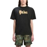T-shirt Palm Angels Logo Print Black - Image 3