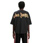 T-shirt Palm Angels With Burning Palm Print Black - Image 5