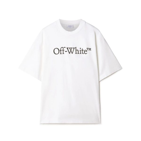 d96370_23524-1.jpg T-shirt Oversized Off-White Big Bookish Skate Tee with Logo White - Image 1